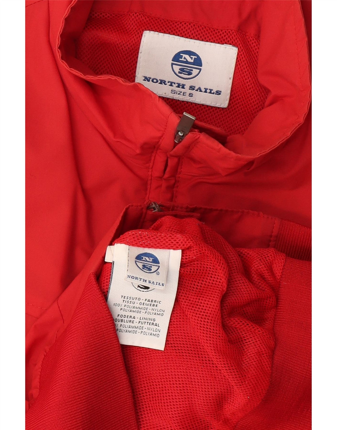 Giubbotto bomber da uomo North Sails UK 36 Small Rosso Poliammide