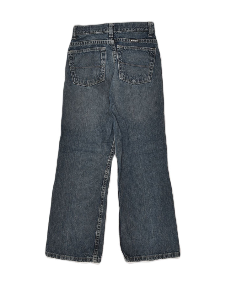 WRANGLER Boys Slim Jeans 9-10 Years W24 L24  Blue Cotton | Vintage Wrangler | Thrift | Second-Hand Wrangler | Used Clothing | Messina Hembry 