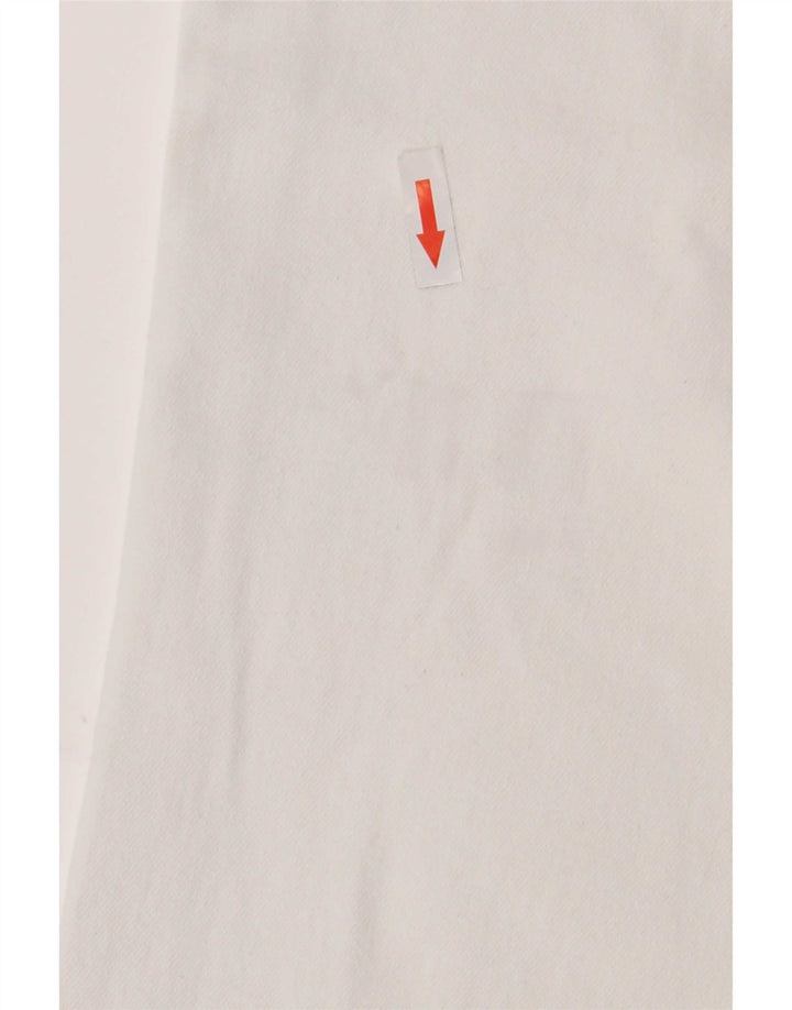Jeans Bootcut da donna Zara EU 34 2XS W24 L24 Bianco