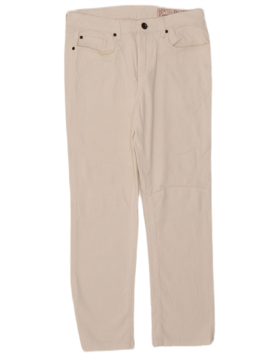 Jeans dritti da donna Rifle W34 L28 cotone bianco