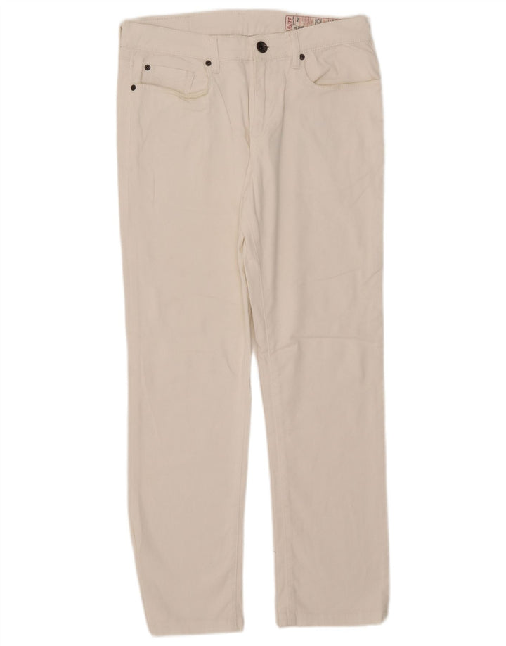 Jeans dritti da donna Rifle W34 L28 cotone bianco