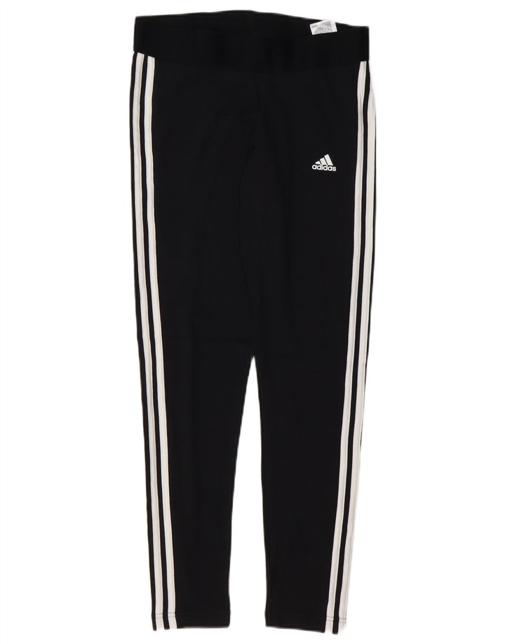 Leggings da donna ADIDAS UK 12/14 Cotone nero medio
