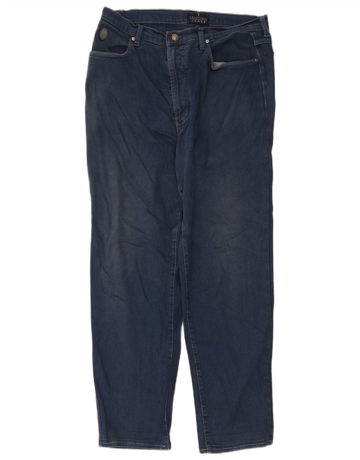 Jeans Trussardi Donna Tapered IT 46 Large W32 L28 Blu