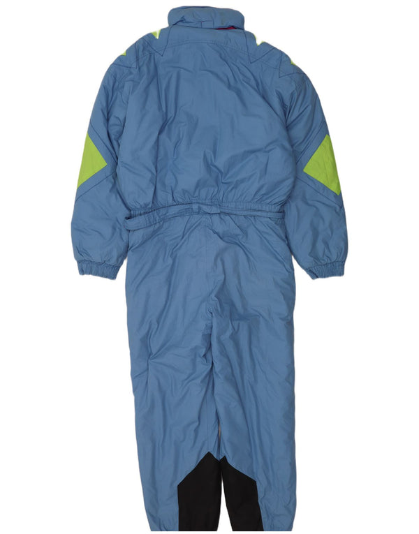Tuta da sci grafica da uomo Diadora XL blu poliestere color block