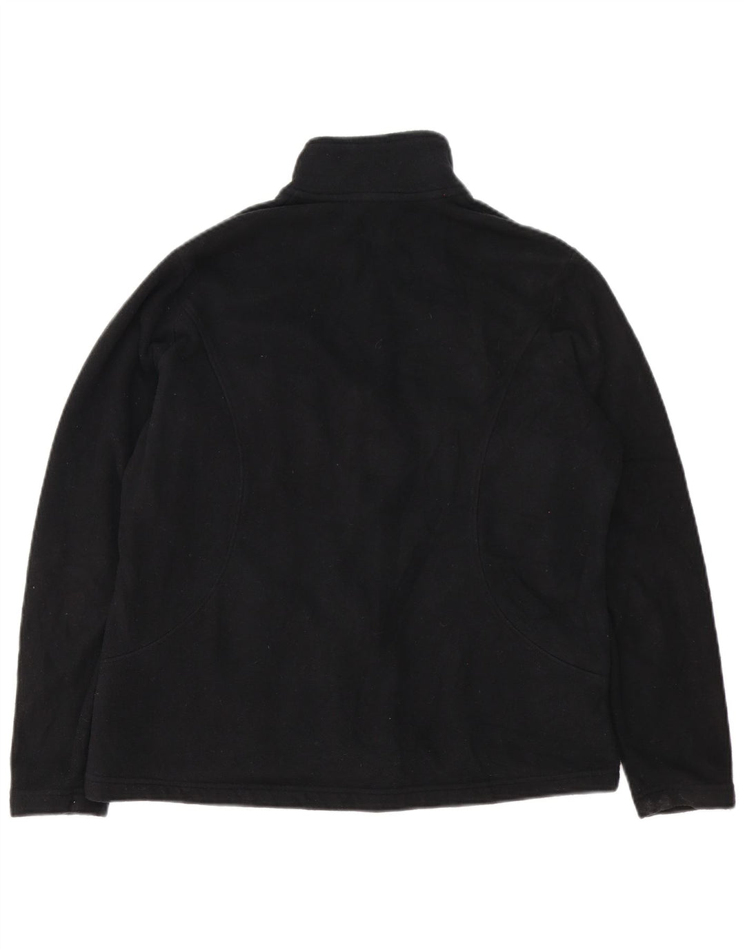 Giacca in pile da donna Marks & Spencer UK 16 grande poliestere nero
