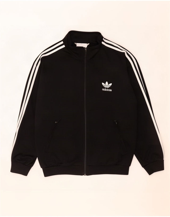 Giacca da tuta da uomo Adidas UK 36/38 Small Poliestere nero