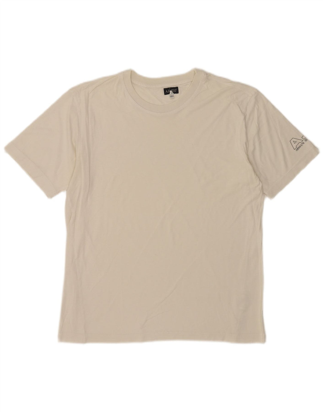 T-shirt da uomo Armani Jeans Top grande bianca