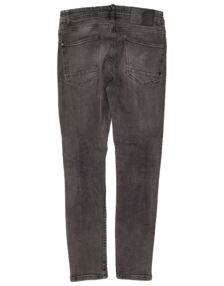 Jeans slim da uomo Zara EU 40 medio W31 L29 grigio