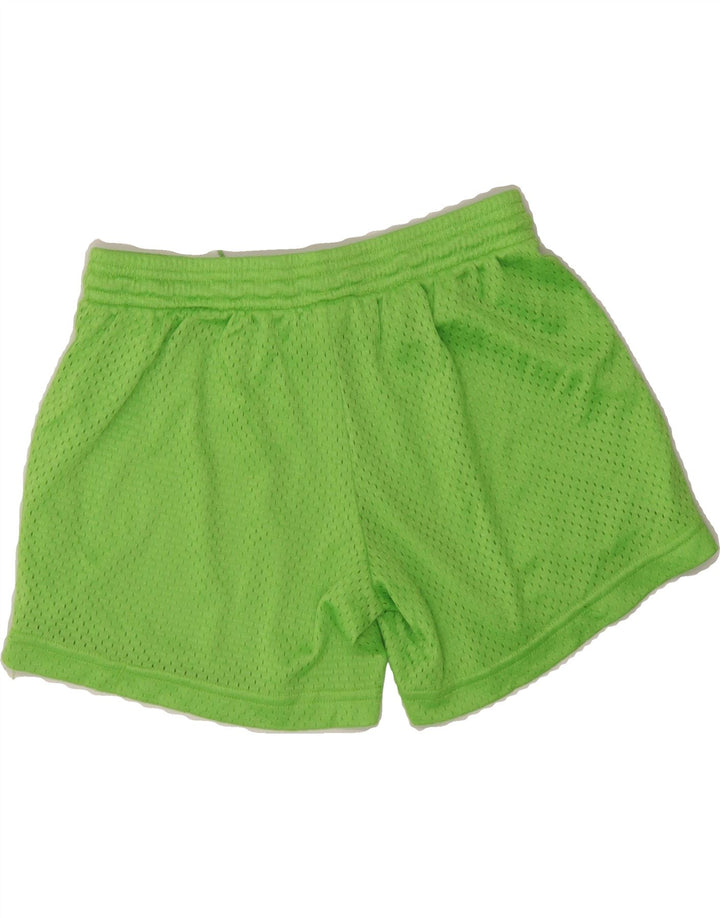 REEBOK Girls Sport Shorts 13-14 Years Medium  Green Polyester Vintage Reebok and Second-Hand Reebok from Messina Hembry 