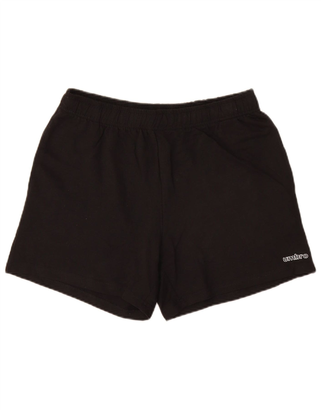 Pantaloncini sportivi da donna Umbro UK 12 medio cotone nero