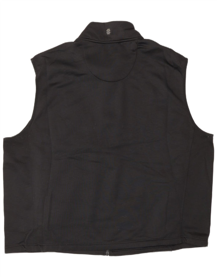 Giacca sportiva senza maniche da uomo Izod 3XL poliestere nero