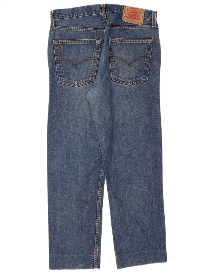 Levi's Uomo 521 Jeans affusolati W34 L28 Cotone blu