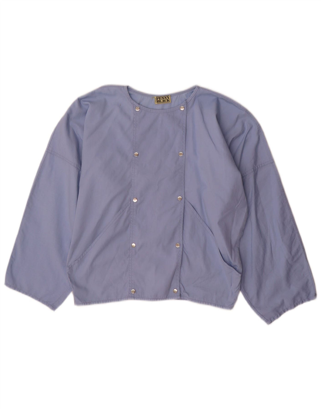 Giubbotto bomber doppiopetto da donna Penny Black UK 8 piccolo cotone blu