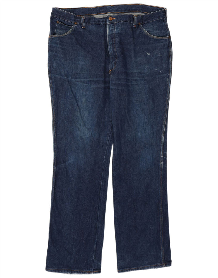 Jeans dritti da uomo Wrangler W40 L31 Blu Navy
