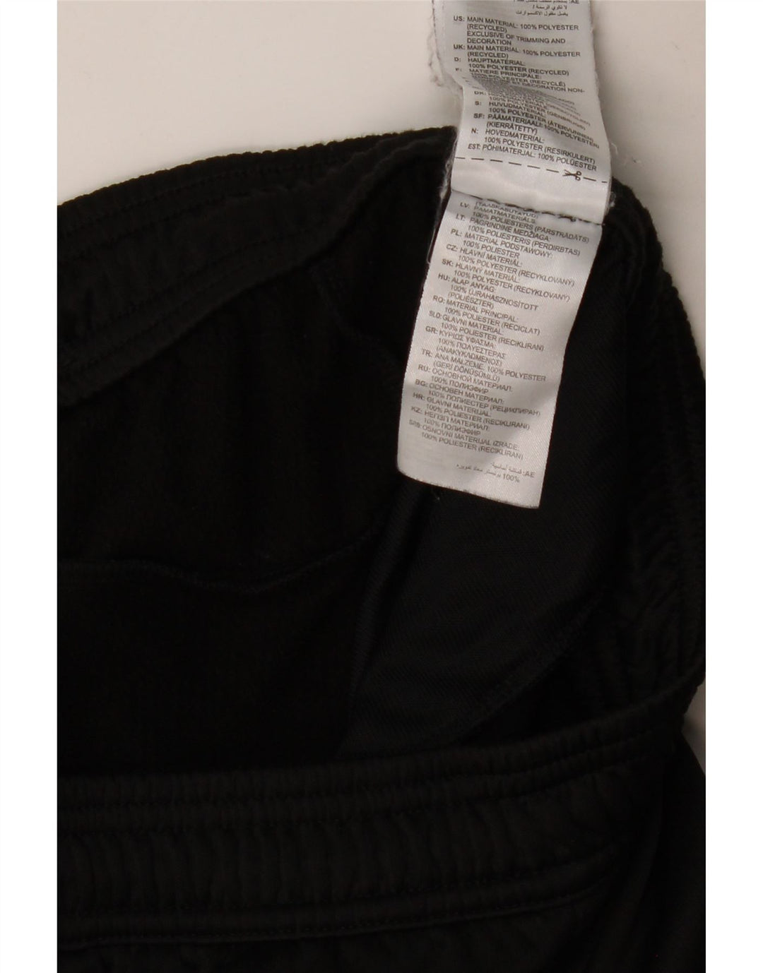 Pantaloni da tuta ADIDAS Aeroready da uomo grandi in poliestere nero