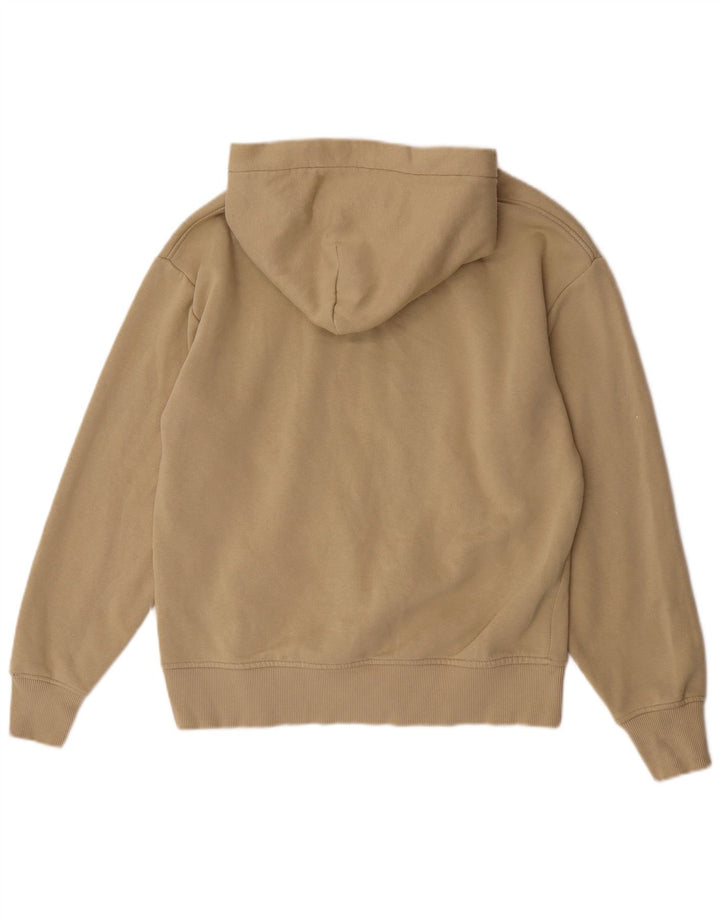 Maglione con cappuccio Zara da uomo piccolo in cotone beige
