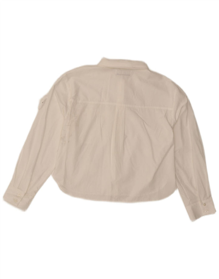 ZARA Girls Shirt 11-12 Years White Floral
