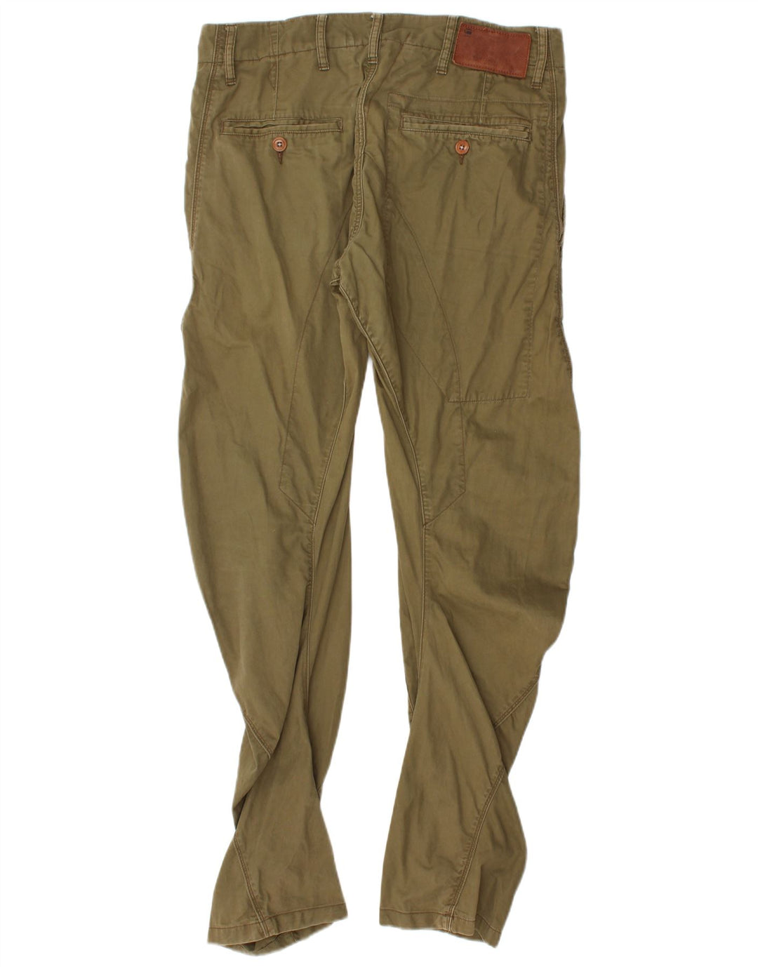 Pantaloni chino banana da uomo G-STAR W32 L32 cotone kaki