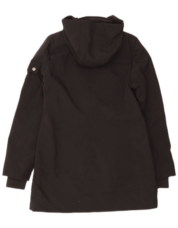 Giacca parka con cappuccio da donna French Connection UK 10 piccola nera
