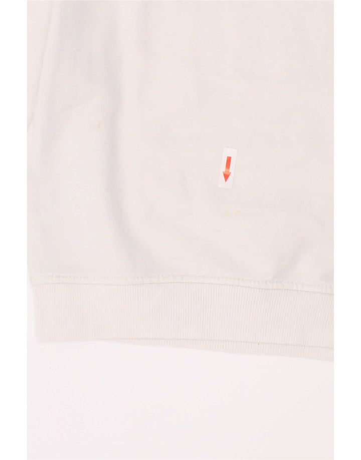 Felpa con grafica Dkny per ragazzi, 2-3 anni, cotone bianco