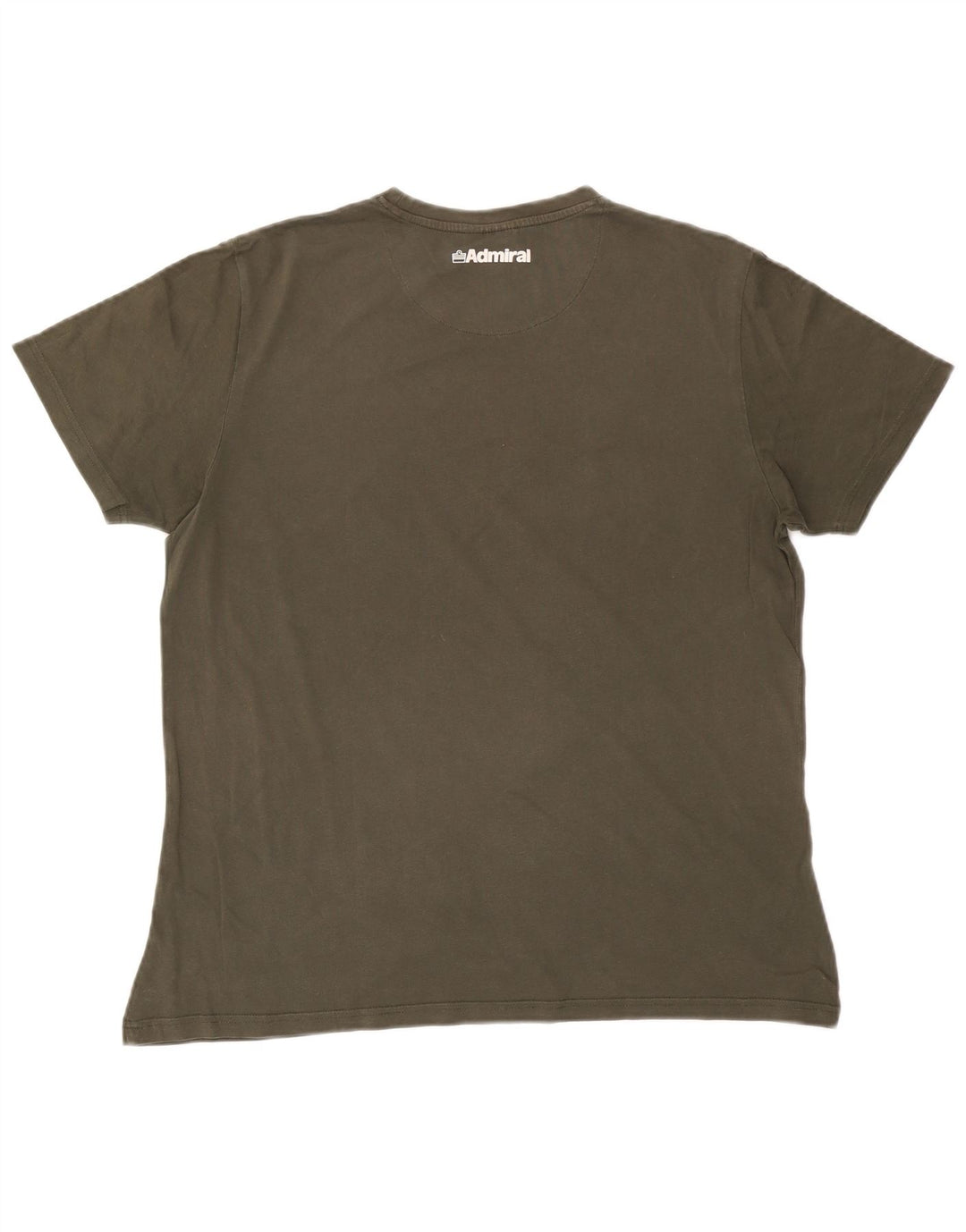 T-shirt grafica da uomo ADMIRAL Top XL Khaki floreale