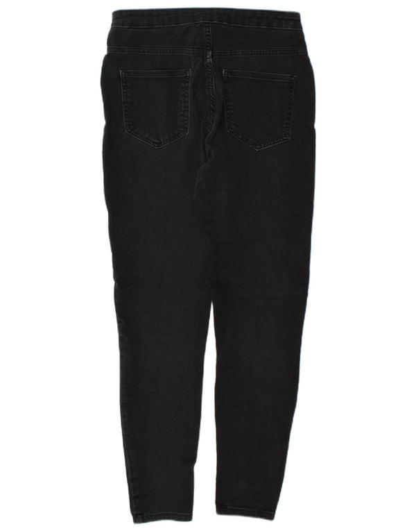 Jeans super skinny da donna Marks & Spencer UK 12 medio W28 L29 cotone grigio