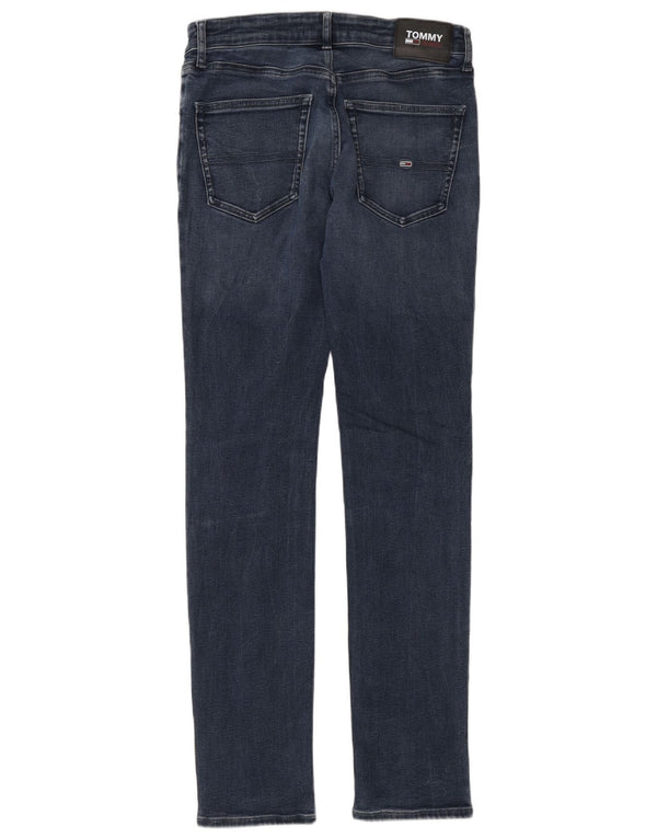 Tommy Hilfiger Mens Scanton Slim Jeans W30 L34 Navy Blue Cotton