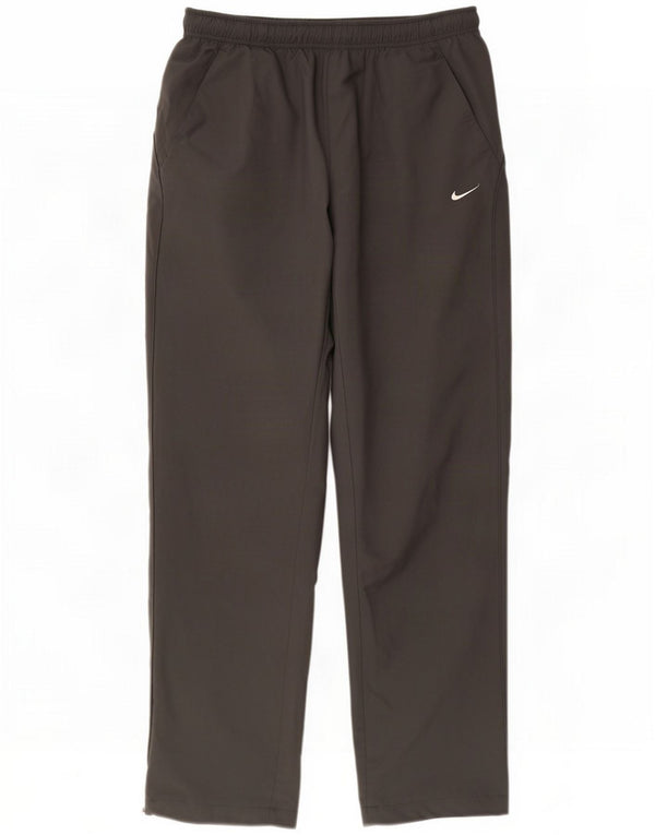 Nike Mens Tracksuit Trousers Medium Grey Polyester