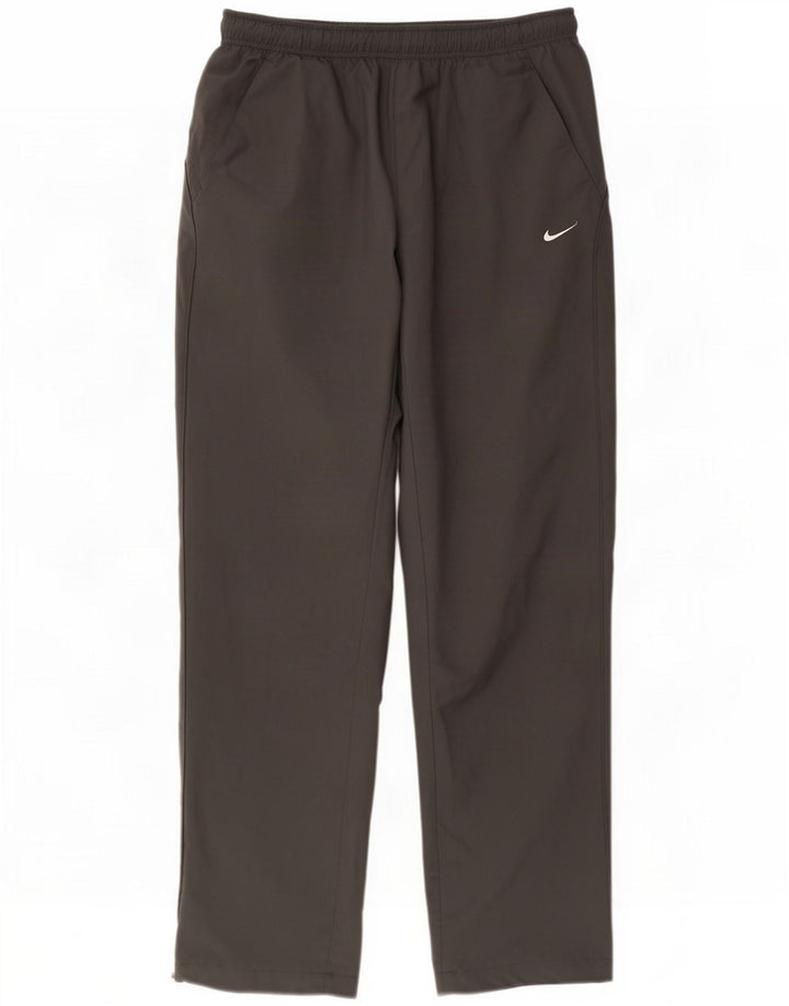 Pantaloni da tuta Nike da uomo in poliestere grigio medio