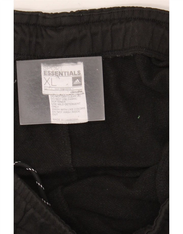 Pantaloni da tuta da uomo Adidas Climalite Joggers XL poliestere nero