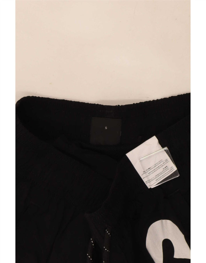 Pantaloncini da bagno grafici da uomo Hugo Boss Small neri in poliammide