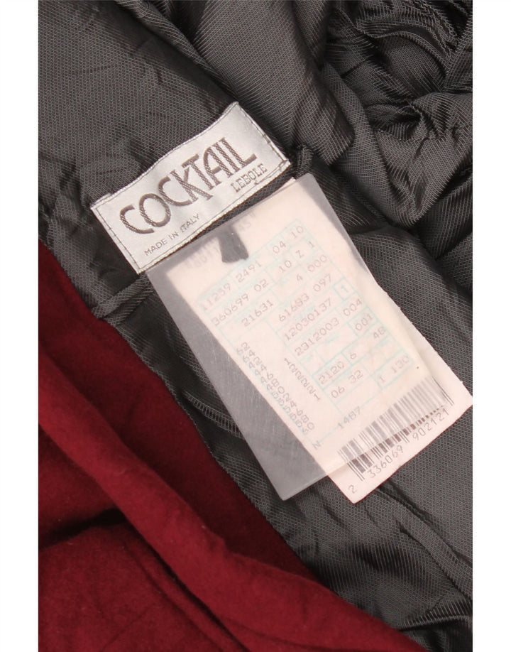 Giacca blazer da uomo a 2 bottoni Lebole IT 48 lana bordeaux media