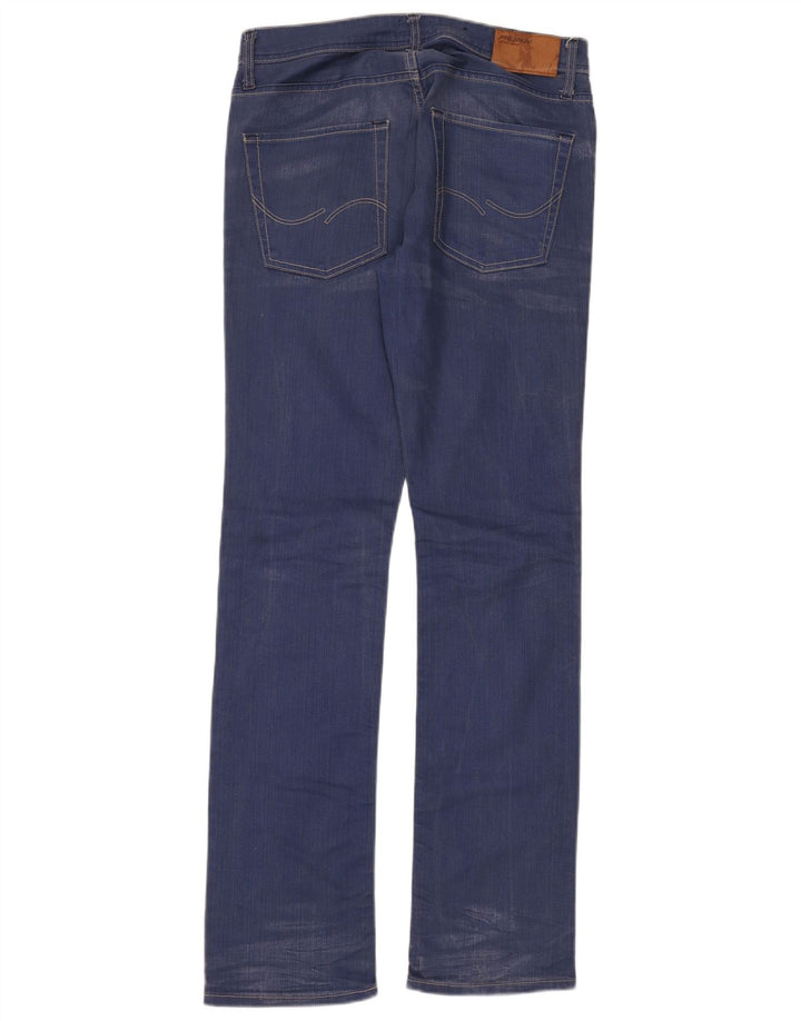 Jeans dritti da uomo Jack & Jones W32 L36 Blu