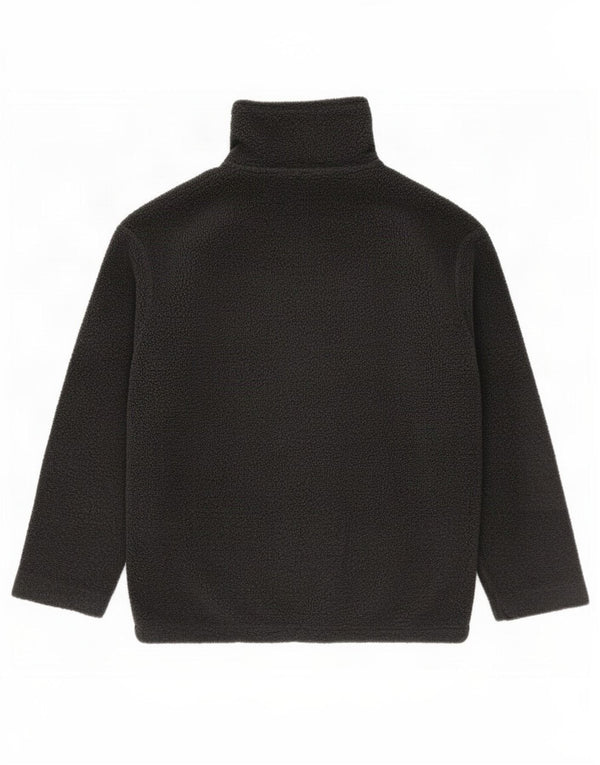 Maglione in pile da uomo Campagnolo con zip e vestibilità ampia, piccolo grigio color block
