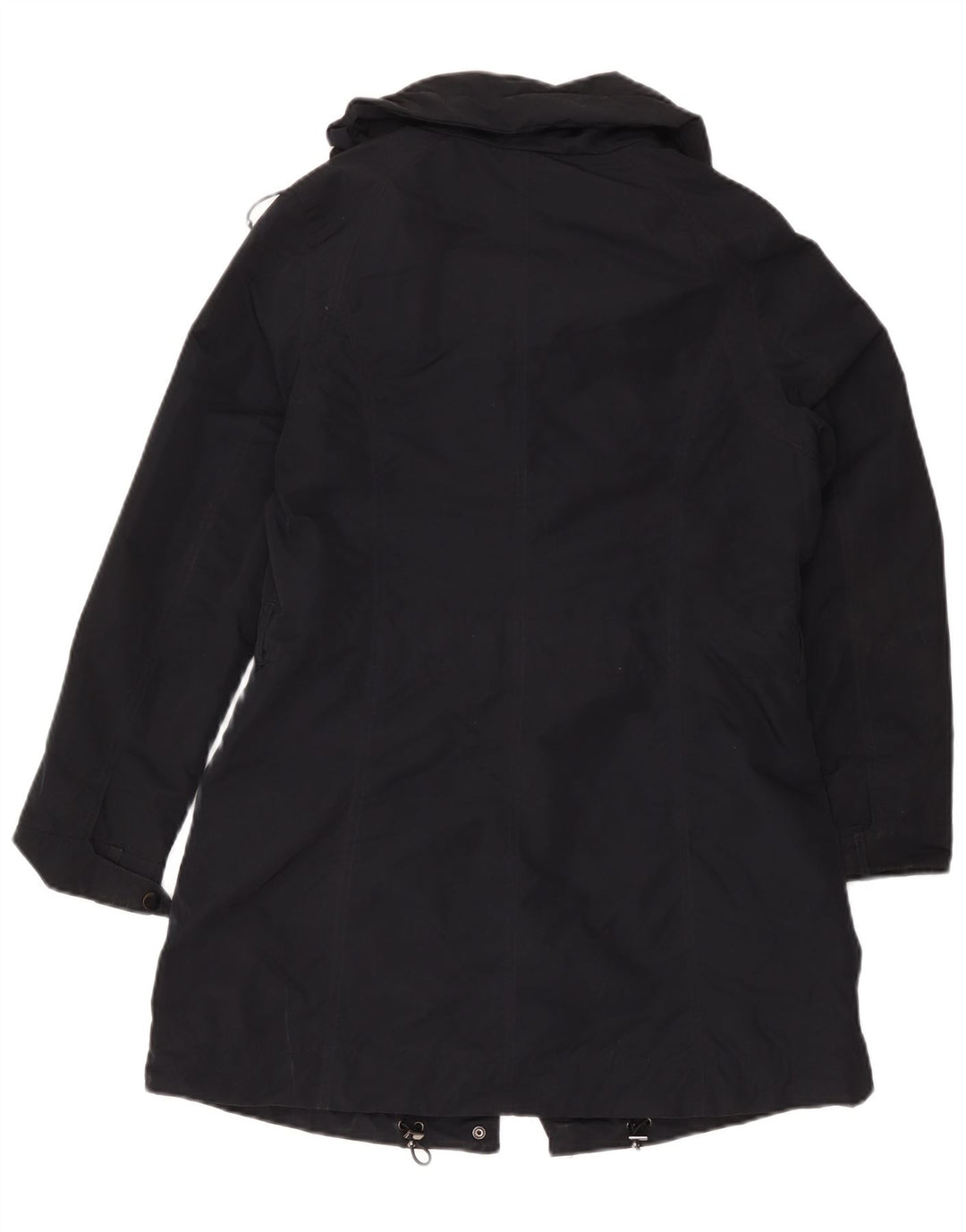 Cappotto da donna Marks & Spencer Autograph Windbreaker UK 12 medio nero