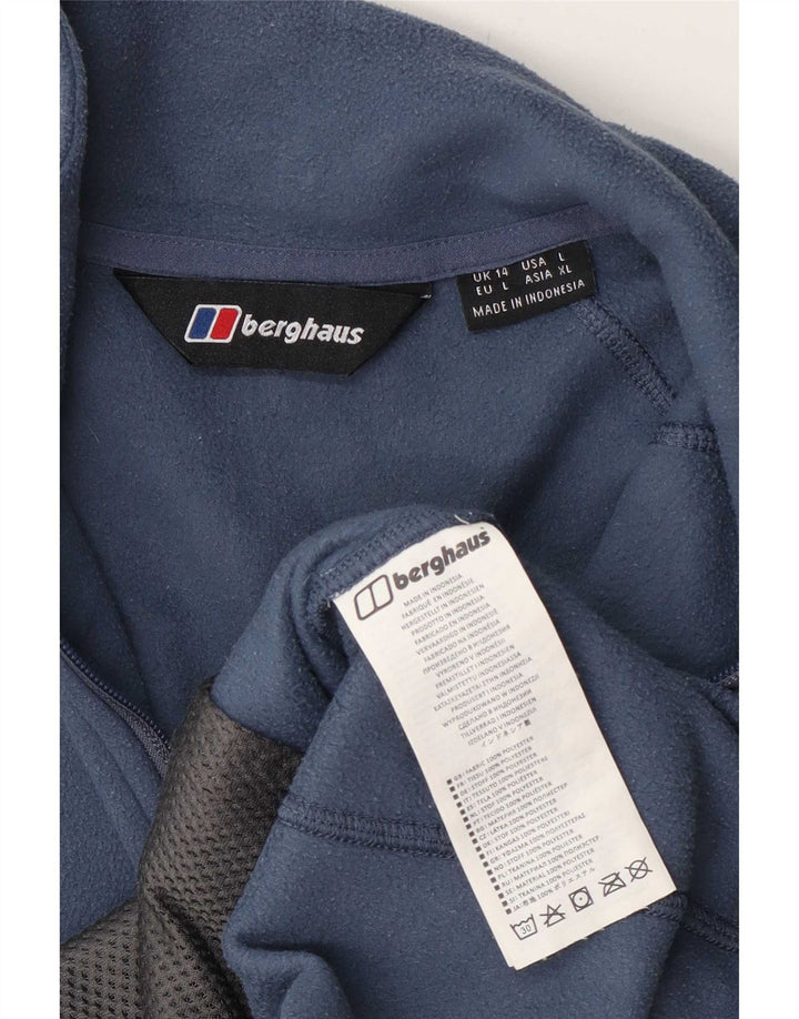Giacca in pile da donna Berghaus UK 14 poliestere blu medio