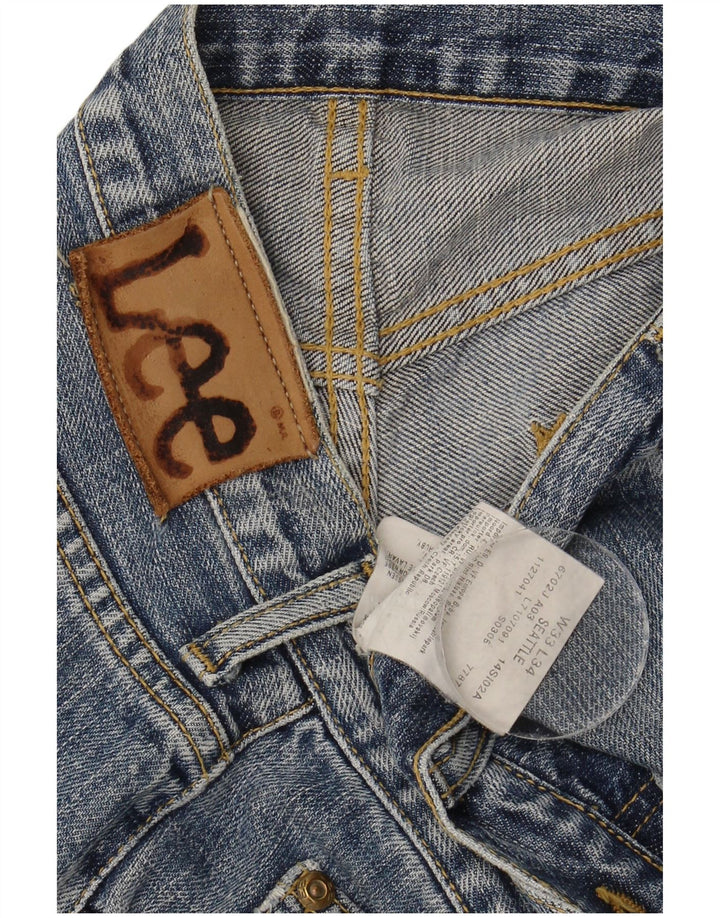 Jeans dritti da uomo Lee Seattle W33 L30 cotone blu