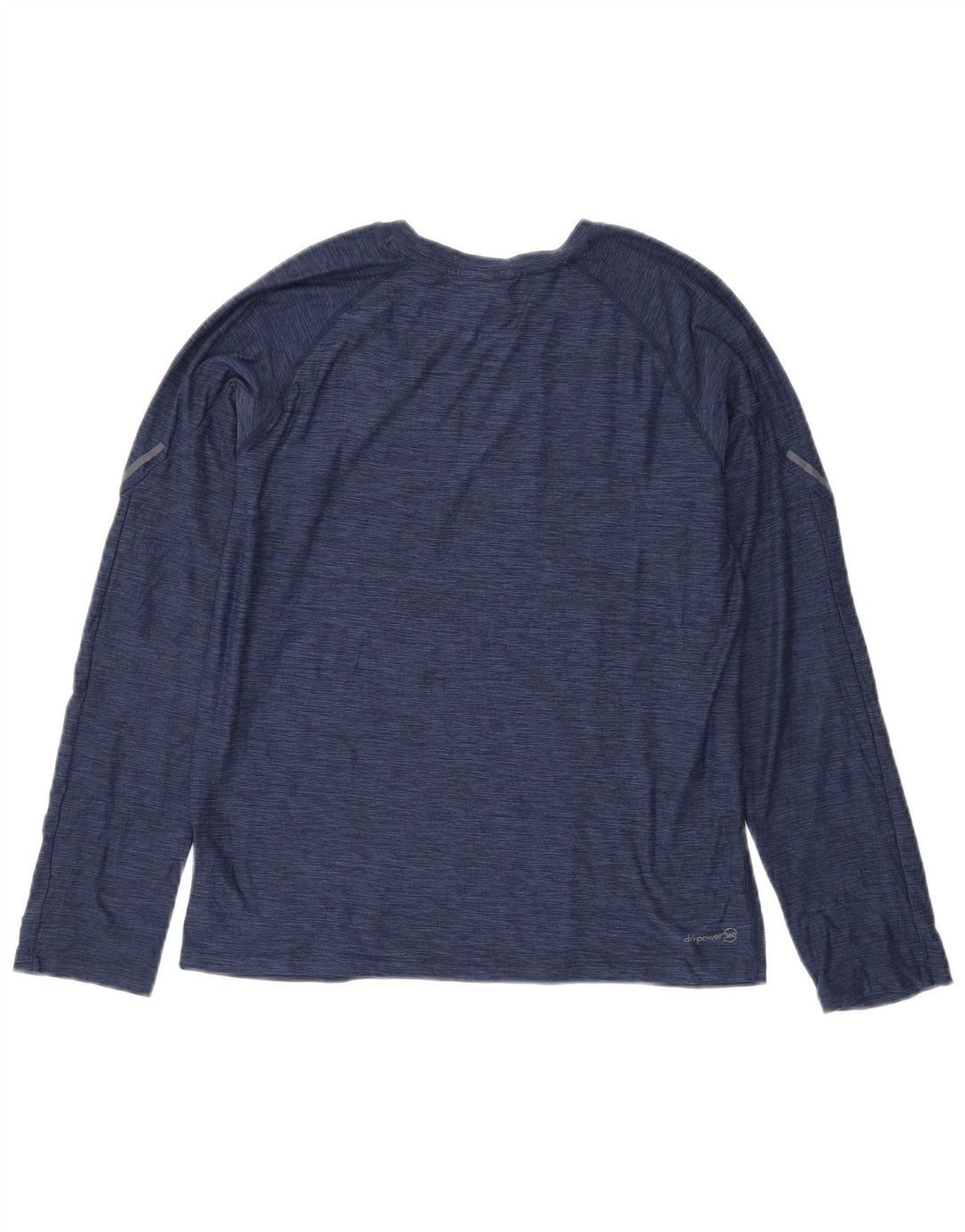 Maglia a maniche lunghe da ragazzo Russell Athletic 14-15 anni XL Blu navy chiazzato