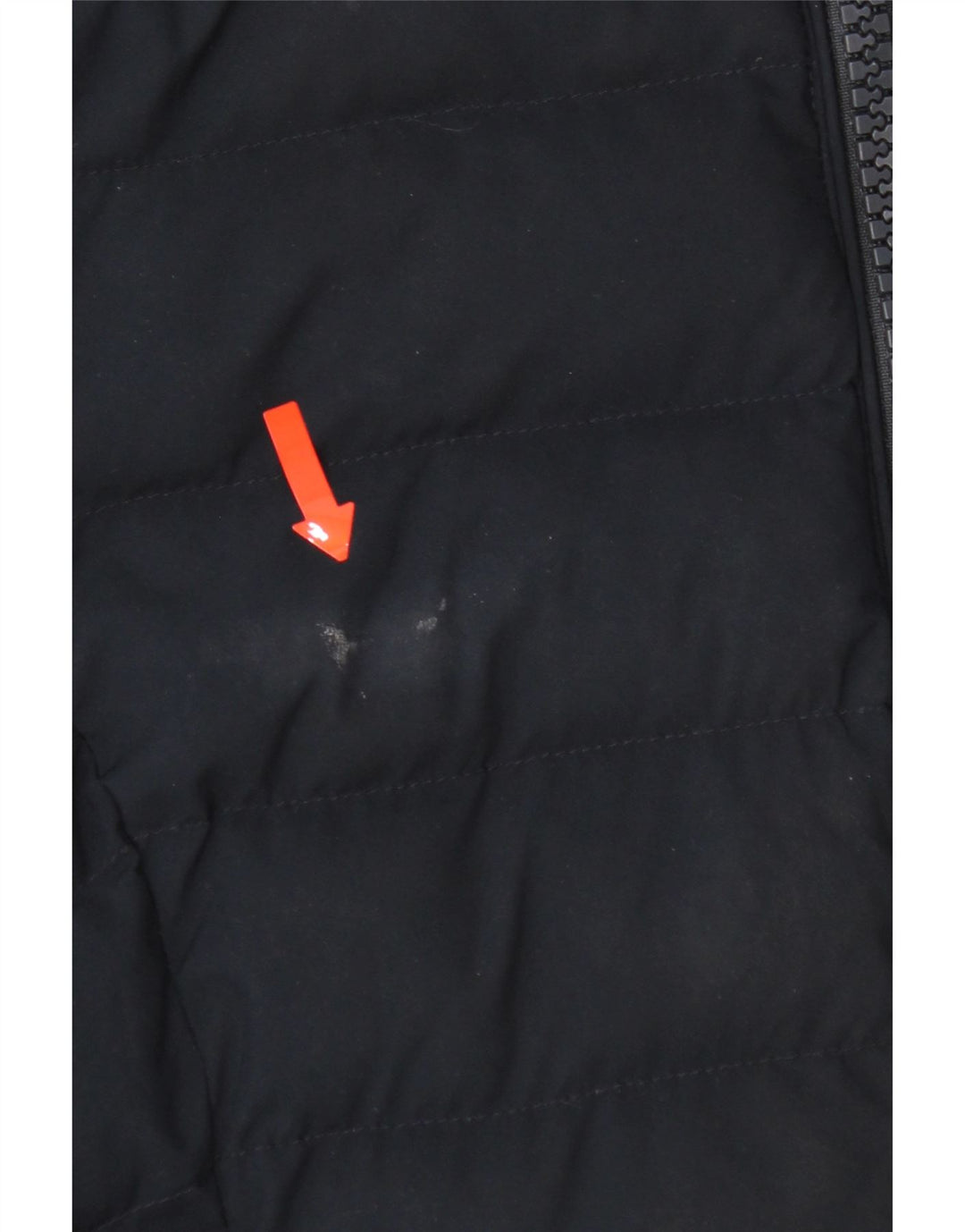 Cappotto imbottito con cappuccio da donna Superdry UK 10 Small poliestere blu navy