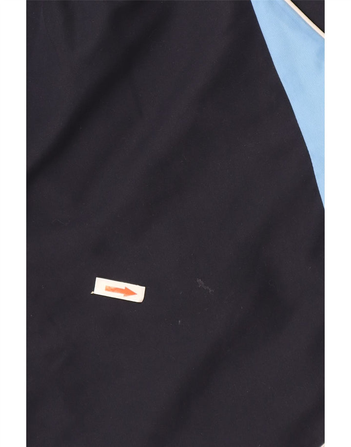 Pantaloncini da bagno da uomo Lotto Large in poliestere color block blu navy