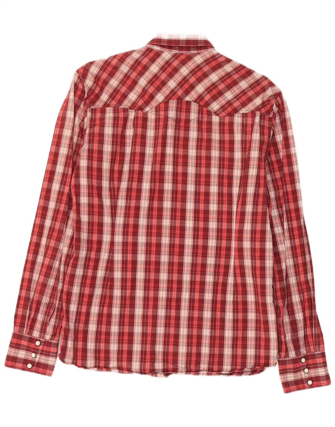 Camicia western da uomo Levi's in cotone a quadri rossi grandi