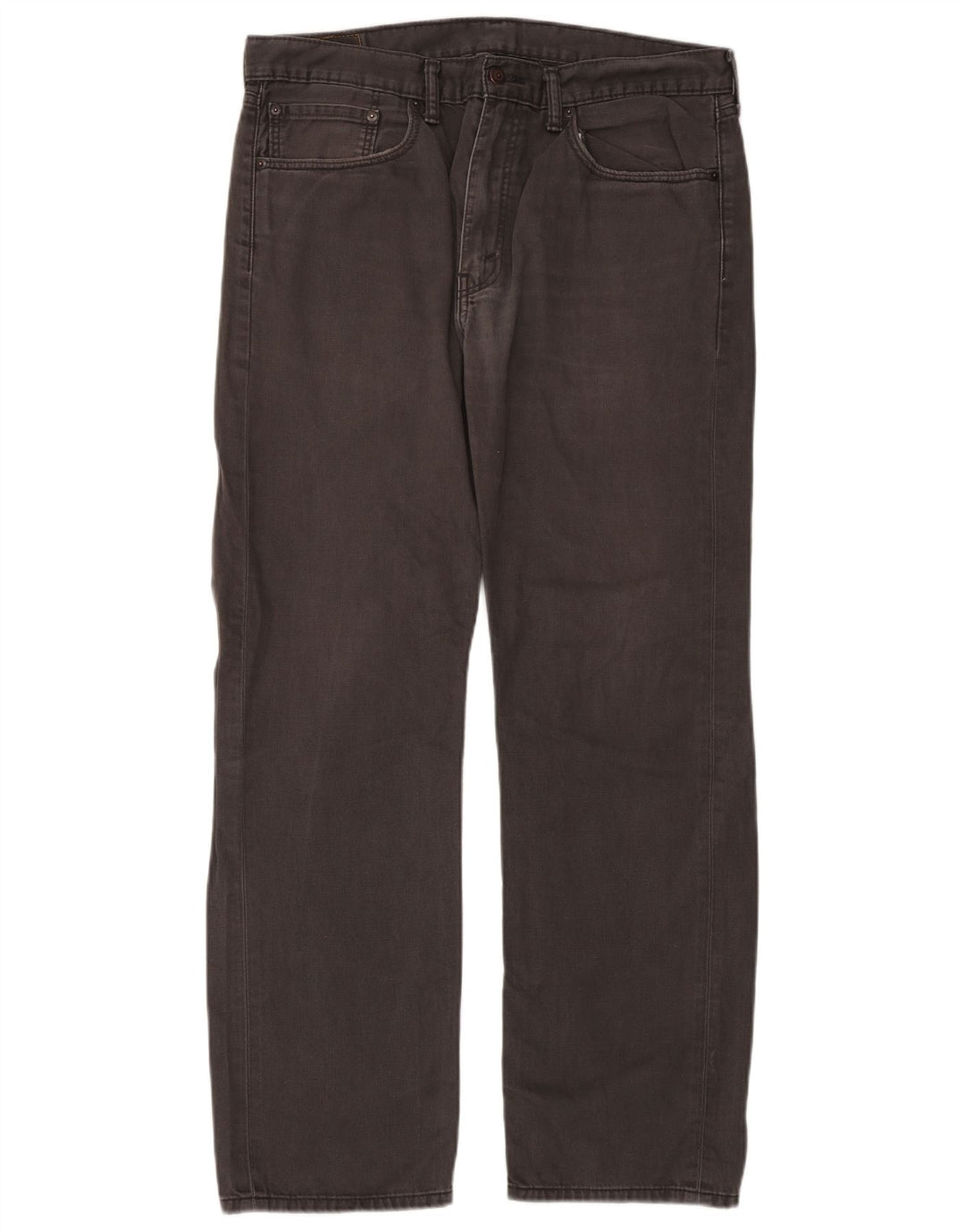 Levi's Uomo 505 Jeans dritti W36 L32 Cotone grigio