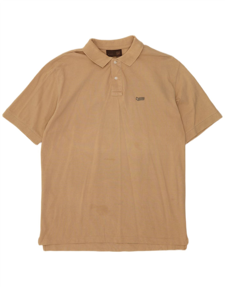 Polo GAS da uomo XL in cotone beige