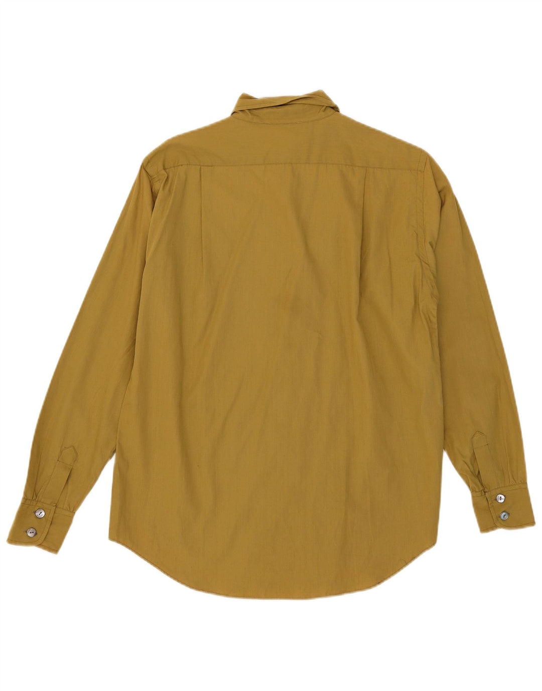 Camicia vintage da donna EU 42 grande cotone verde