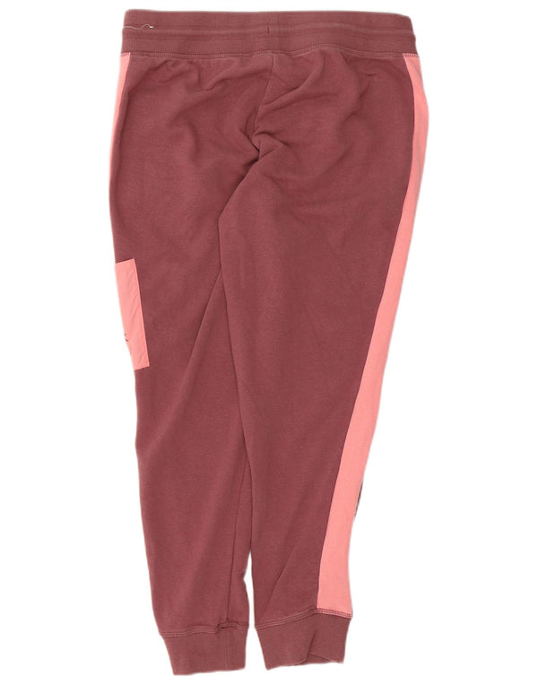 Pantaloni da tuta da donna Reebok Joggers UK 14 Medium Red Cotton