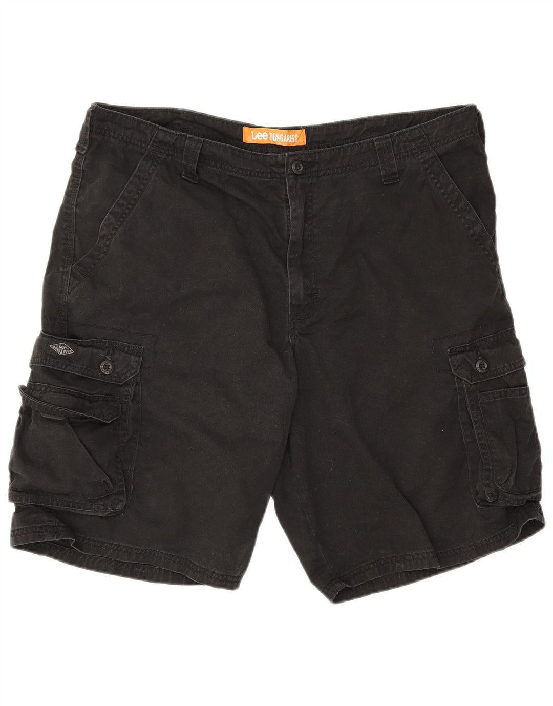 Pantaloncini cargo da uomo Lee Salopette W38 XL in cotone nero