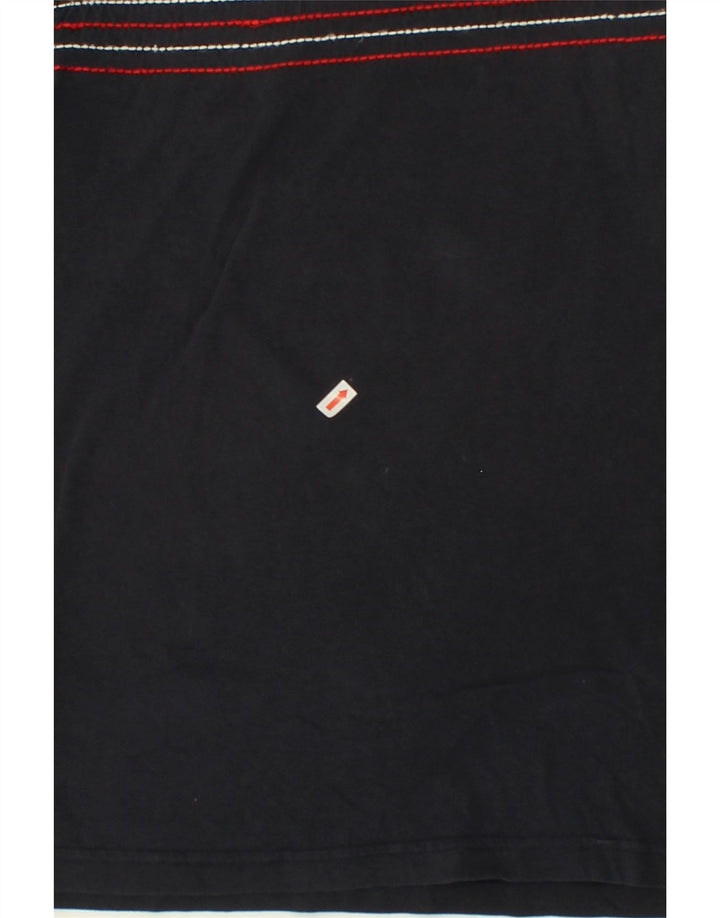 FILA Mens T-Shirt Top IT 48 Small Navy Blue Cotton Vintage Fila and Second-Hand Fila from Messina Hembry 