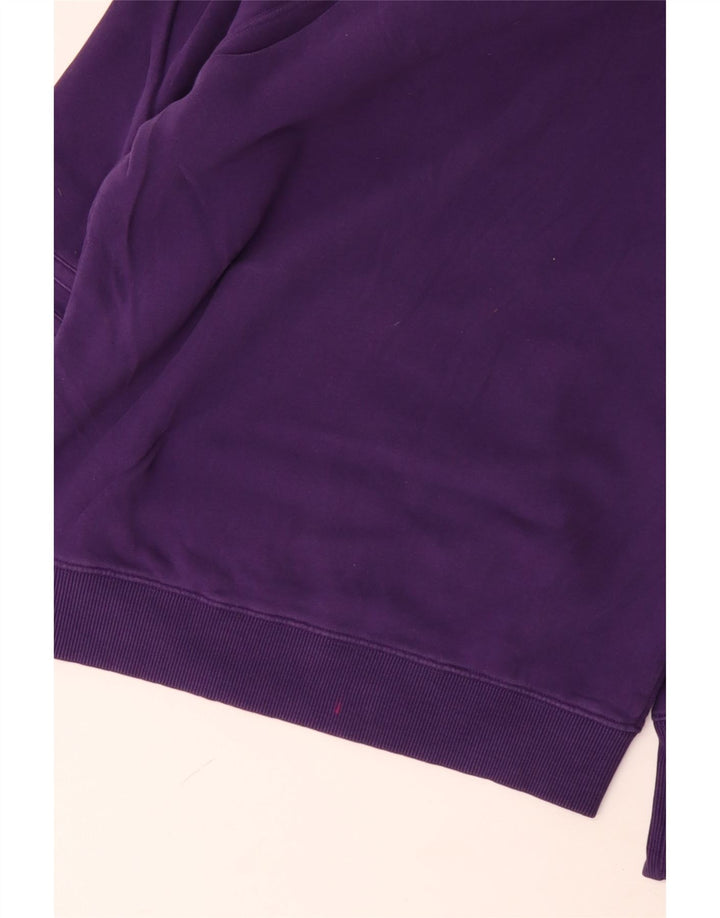 GANT Felpa da donna con collo a scialle, maglione UK 14, cotone viola medio