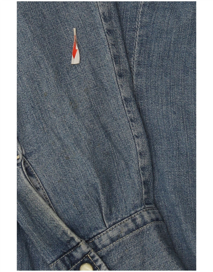Camicia in denim da donna Replay UK 12 Cotone blu medio