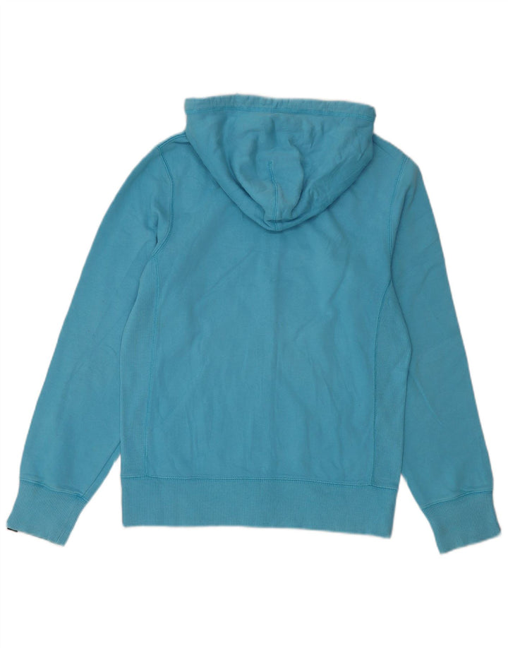 Felpa con cappuccio e zip Nike da uomo piccola blu